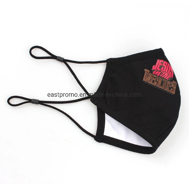 Customied Logo Printed Cotton Face Mask, Anti-Bacterial Cloth Mask, Pm2.5 Mouth Mask