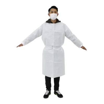 Disposable Isolation Gown Non Surgical Non Sterile Spp Isolation Gown Protective Suit Clothing