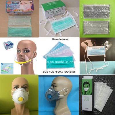 Protective Face Mask in Medical, Food and Beauty Industry