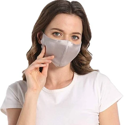 2-Ply Cloth Face Mask, Washable, Reusable and Breathable Face Covering with Adjustable Ear Protection Loops Women/Men